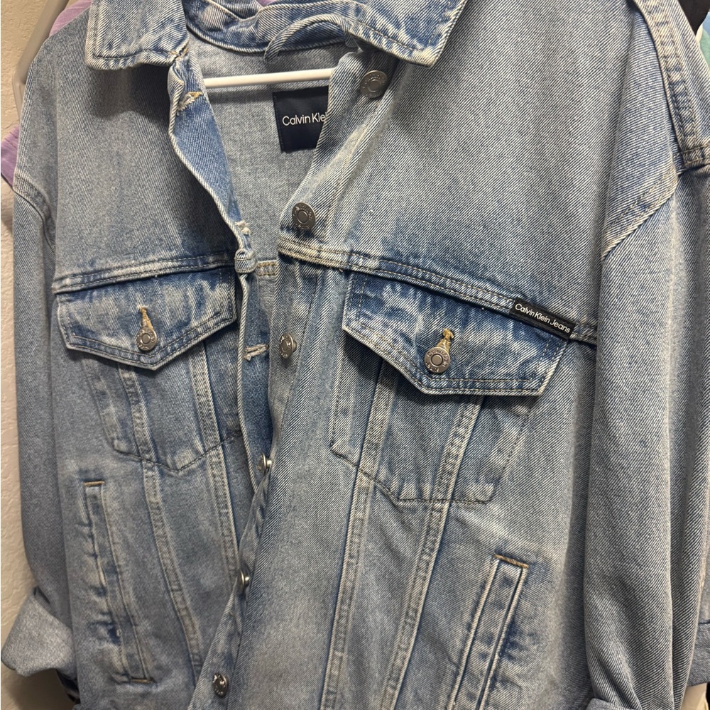 Calvin Klein Light Blue Jean Jacket